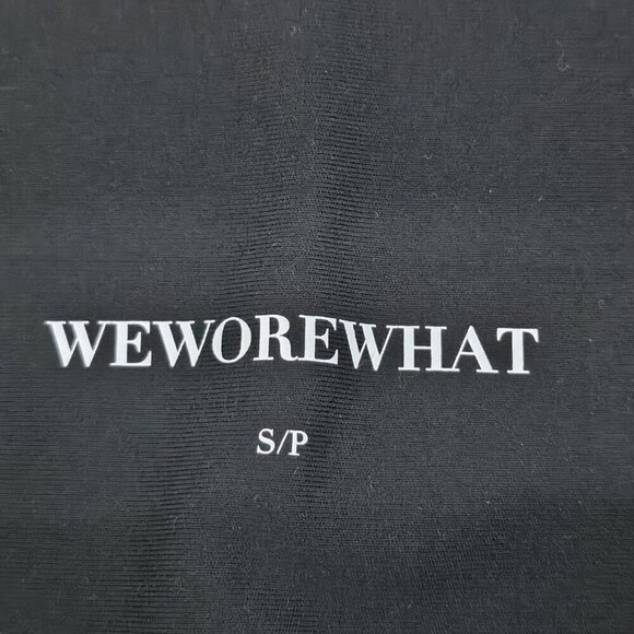 2/$50 WeWoreWhat High Rise Legging in Solid Fairgreen/Black Size S - Picture 3 of 6